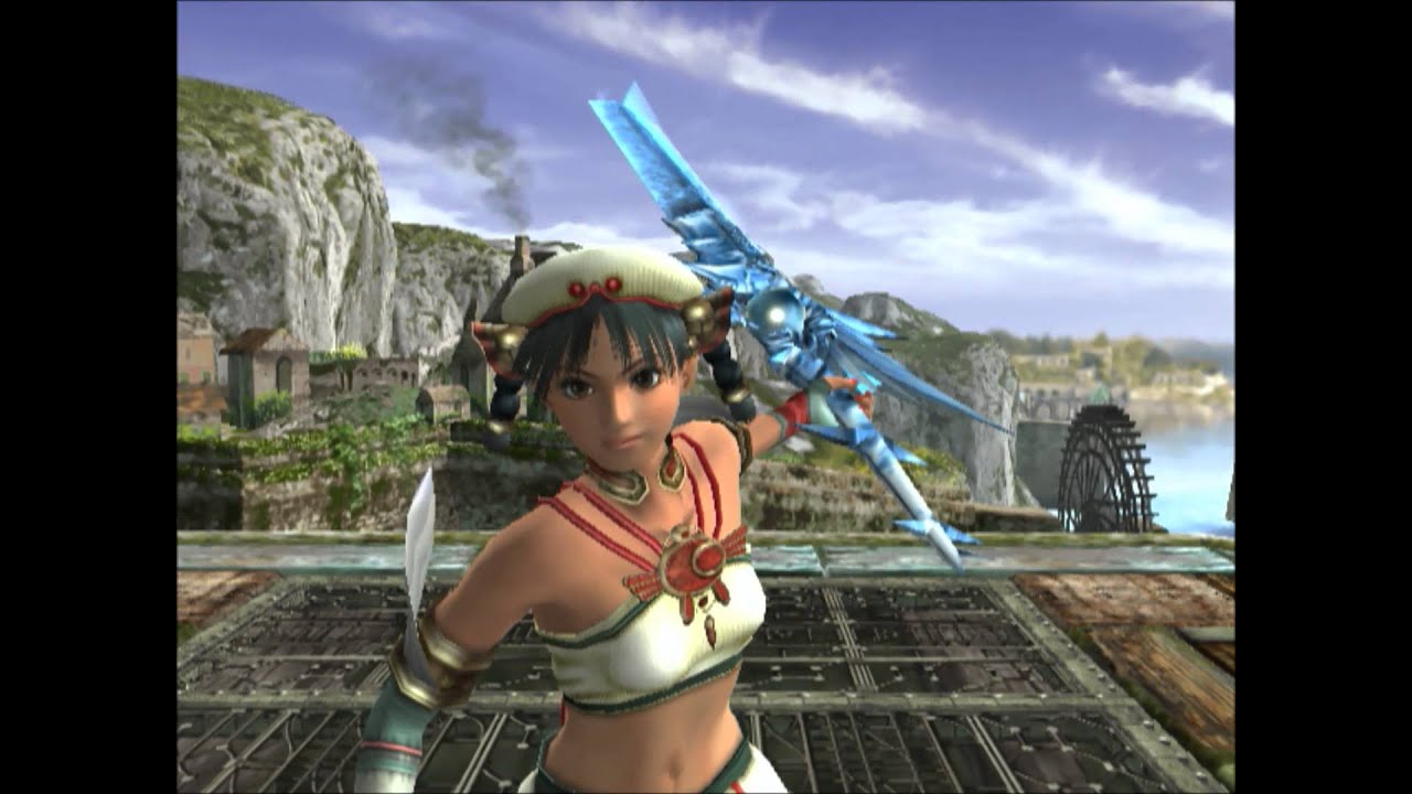Talim Weapons Soul Calibur III - Talim with Siegfried's Weapon Exhibition - YouTube