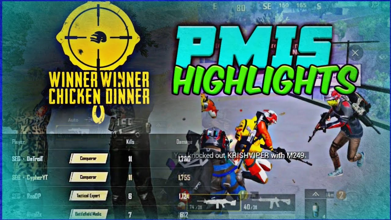 SEG's BEST 10 PMIS MATCHES ☠ || 27.5 AVG KILLS || Hope for the Best 💫