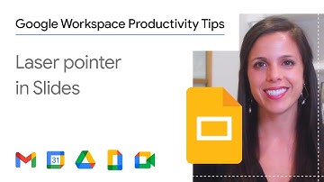Laser pointer in Google Slides using Google Workspace for business