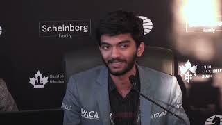 Postgame Press Conference with Gukesh D and Hikaru Nakamura | Round 14 | FIDE Candidates