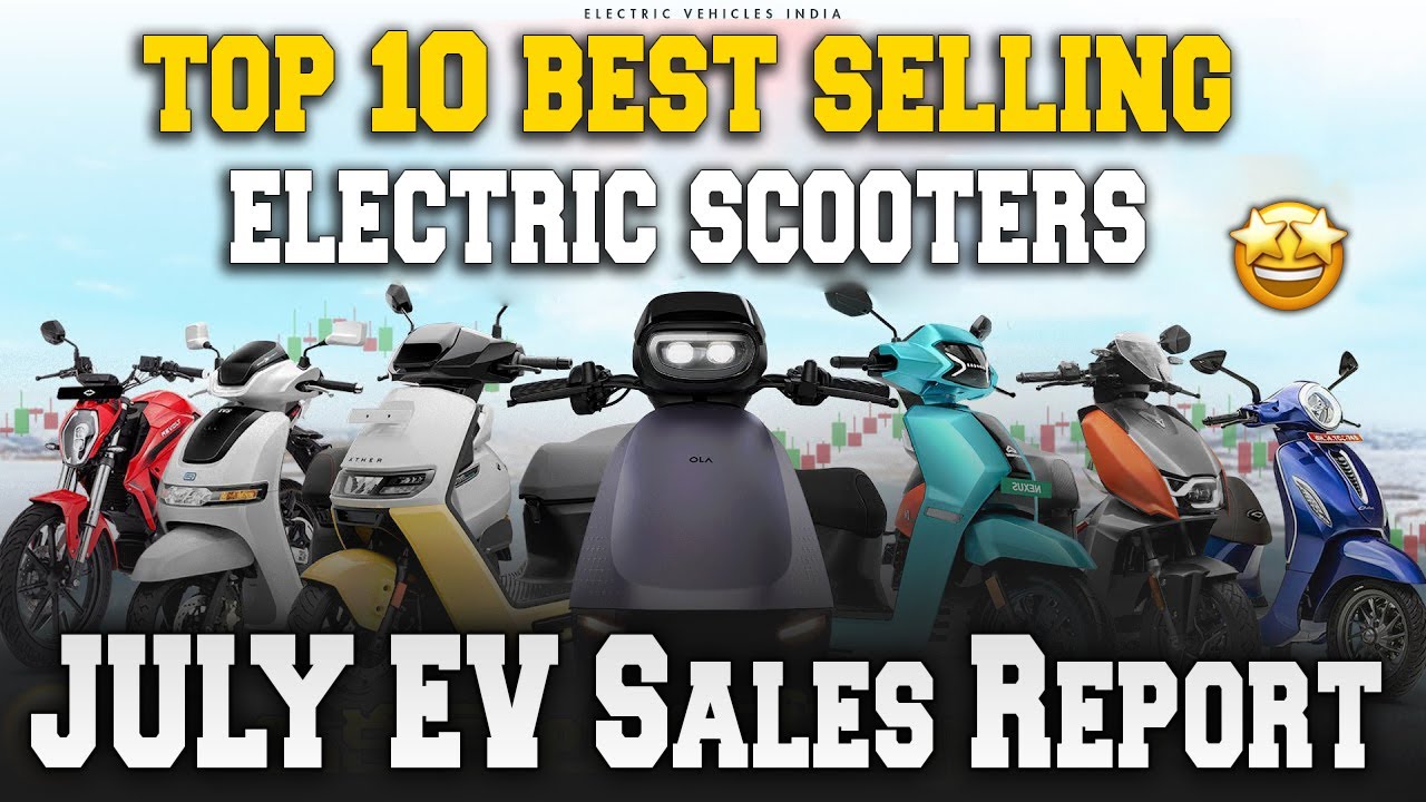 Top 10 Best Selling Electric Scooters || Electric Scooters Sales Report ...