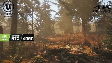 [4K] RTX 4090 Virtual Forest Walk - Unreal Engine 5 Ultra Realistic Forest Demo Reallife Graphics?