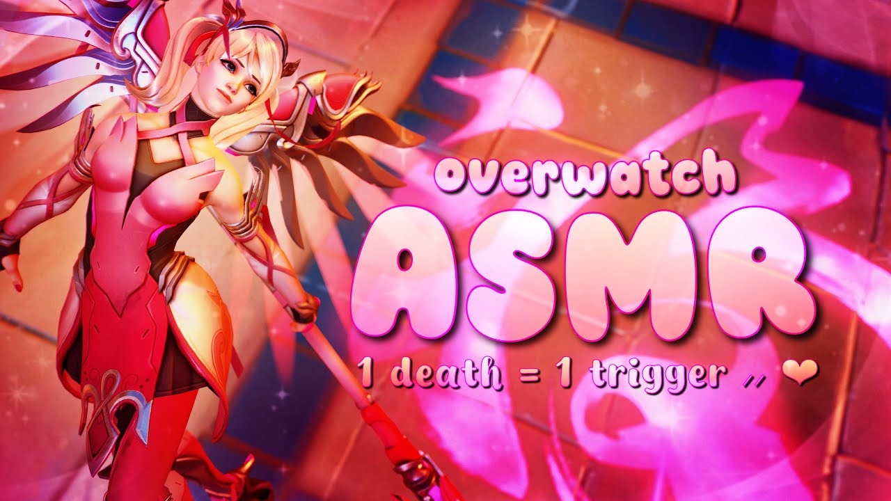 [asmr] ⸝⸝ 1 death = 1 trigger!! 🎀་༘࿐ (mercy gameplay + mouth sounds)˚࿔ | 𑣲overwatch 2