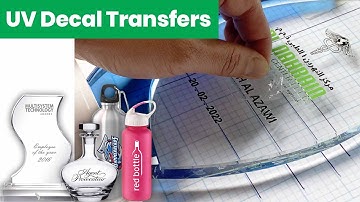 UV Decal Transfers with Mutoh UV Flatbed Printers