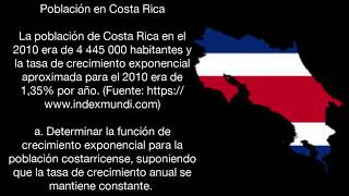 Función exponencial: Solución Problema (introducción)