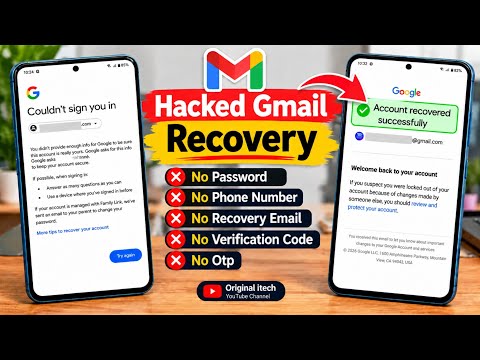 How to Recover Hacked Gmail Account 2026 | Google Account Recovery