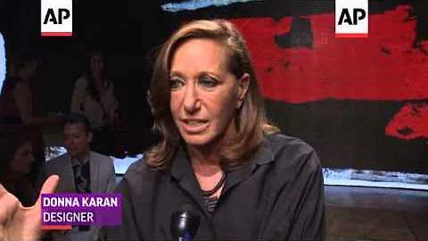 What's the inspiration for designer Donna Karan's new spring-summer collection?  She says it's New Y