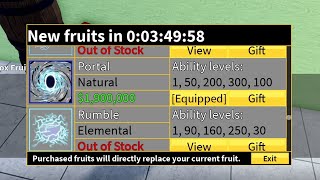 If y'all are lazy to join blox fruits and check the stock, go and search on  google Blox Fruits Stock and click the first banner that will pop up and  it'll show