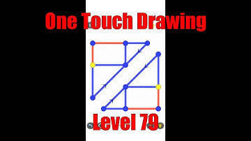 One Touch Drawing Level Stage Niveau Nivel Yровень 79. Solution