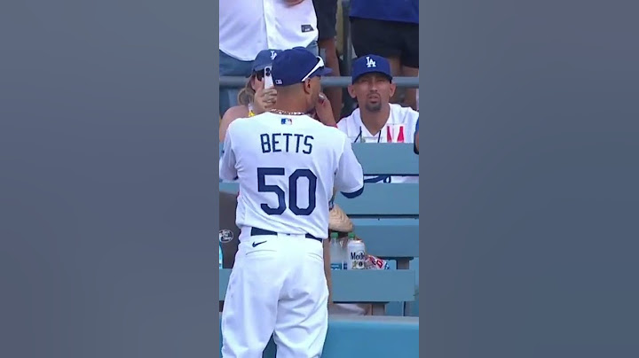 Getting a bat from Mookie Betts after a Dodgers' win? That's a W