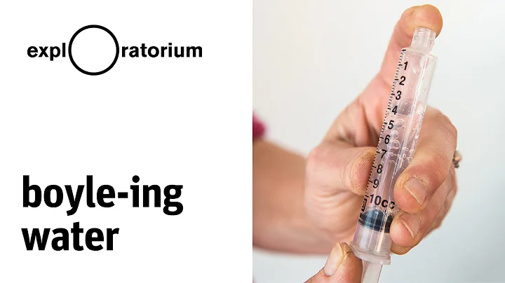 Watch water boil at room temperature | Boyle-ing Water - Science Snack Activity