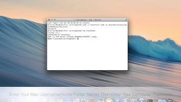 How To Use FTP Server On Mac OS X