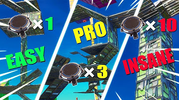How To Build The Most INSANE Trickshot Towers (Fortnite Trickshot Tutorial)