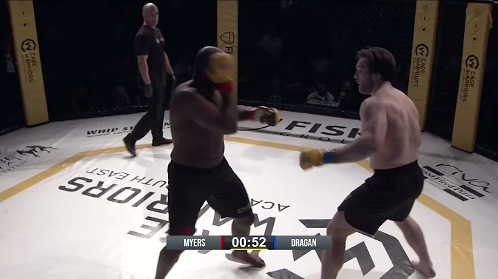 MYERS V DRAGAN - 205lbs Amateur MMA Contest - #CWSE27