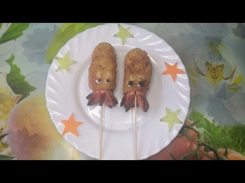 Осьминожки из сосисок