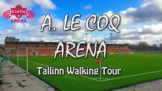 Tallinn Walking Tour | A. Le Coq Arena Surroundings | Jalgpalli ► Asula ► Magdaleena ► Tondi Streets