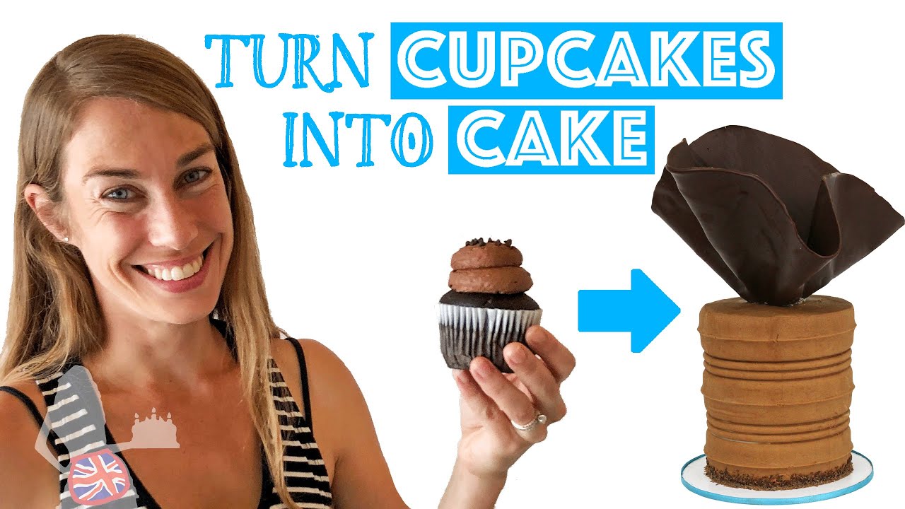 How to Convert Cake into Cupcakes (and Cupcakes into Cake!)