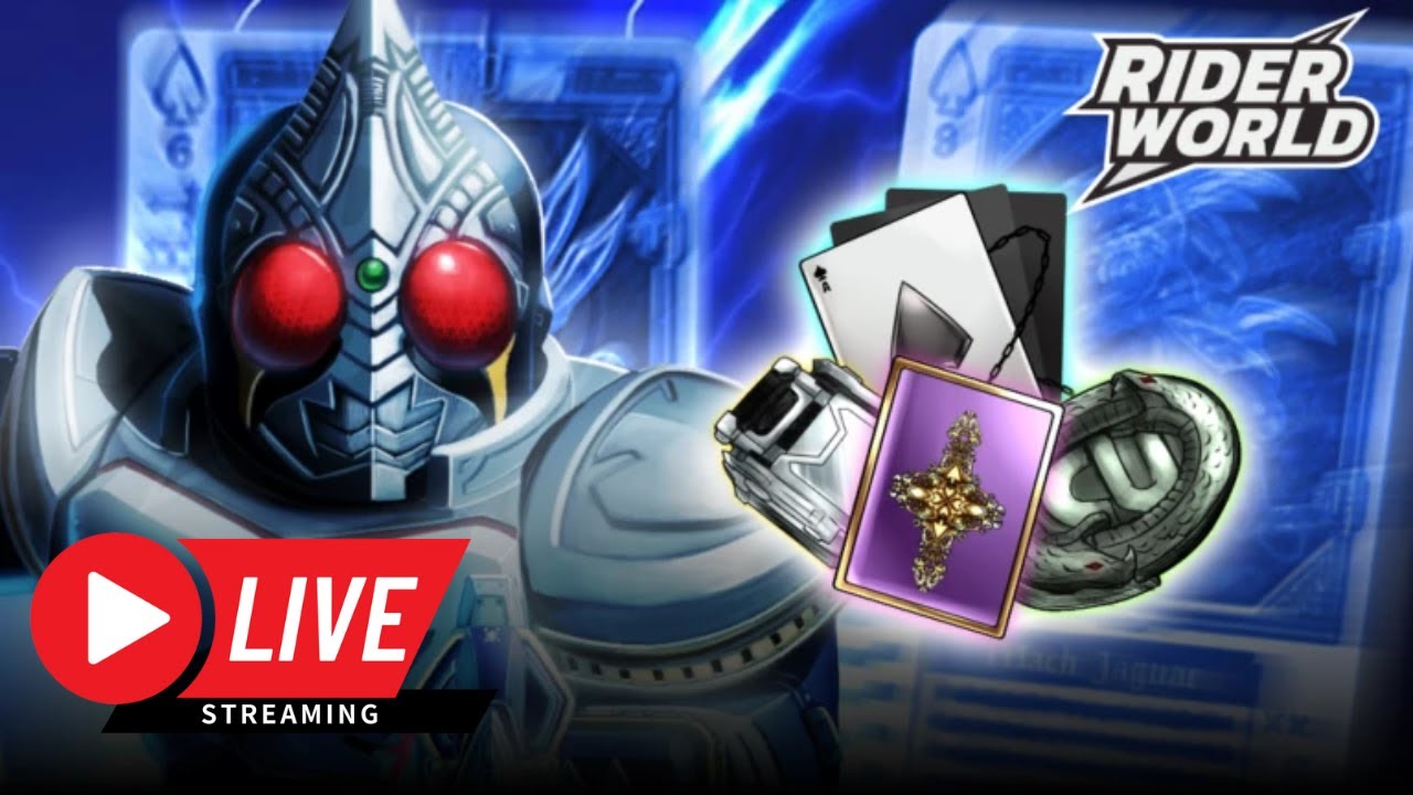 [🔴LIVE] Rider World: อ่าน Patch Update 1.9k: Arrival of Blade - YouTube