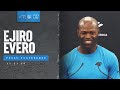 Panthers' DC Ejiro Evero talks 49ers offense | Carolina Panthers