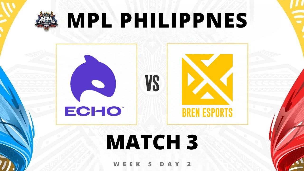 MPL PH S11 | BREN vs ECHO GAME 3 | ECHO vs BREN ESPORTS - SKS Esports MLBB