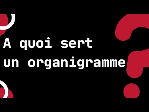 Vidéo: Pourquoi l'organigramme est-il utile ?