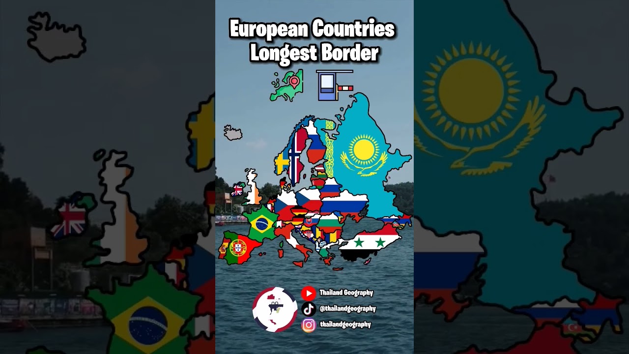 European Countries Longest Border