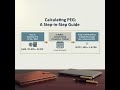 PEG Ratio 2026 | One Formula Every Investor Should Know