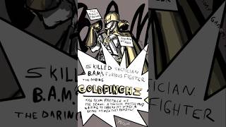 WHAM special poster. Goldfinch. © Anthony Gangemi 2026#superheros #wrestling #indiecomic #comics