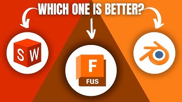 Fusion 360 vs SolidWorks vs Blender for 3D Printing in 2025!