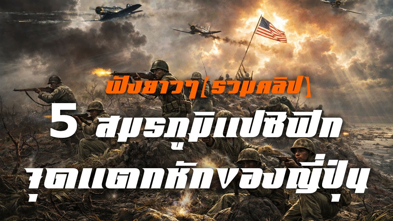 5 สมรภูมิแปซิฟิก จุดแตกหักของญี่ปุ่น สงครามโลกครั้งที่ 2