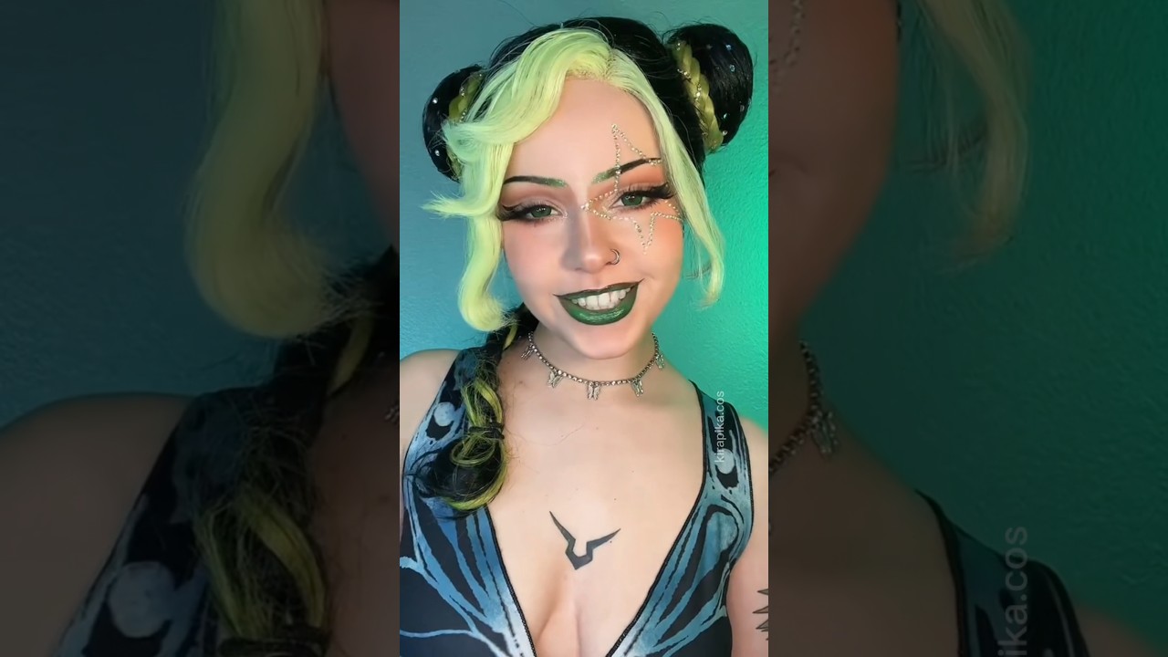 Jolyne Makeup 💚 #cosplay #makeup #cosplayanime #anime #manga #jjba #jojo #jojosbizzareadventure