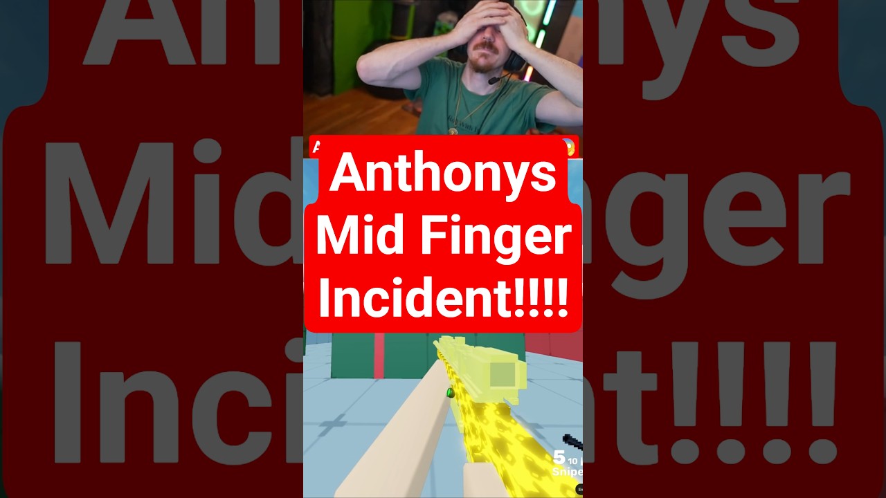 Anthonys Mid Finger Incident Live