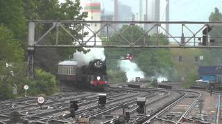 'The Great Britain VII' Railtour Day 1 (1Z82) SR Pacific No. 34046 'Braunton' - 26th April 2014
