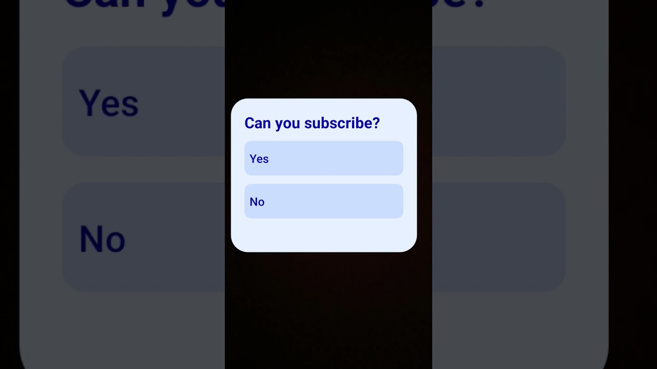 Can you subscribe?