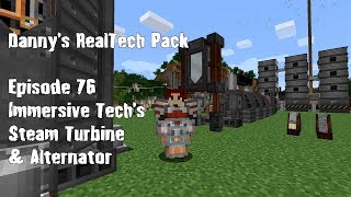 Real Tech #076 - Immersive Tech's Steam Turbine & Alternator