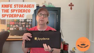Knife Storage - The Spyderco SpyderPac #spyderco #caseknives #edc