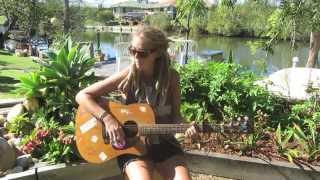 Video thumbnail of "Coconut Skins, Damien Rice Cover by Lena Scott"