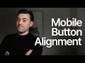 Center Your Mobile Buttons on Mobile Squarespace