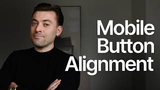 Center Your Mobile Buttons on Mobile Squarespace