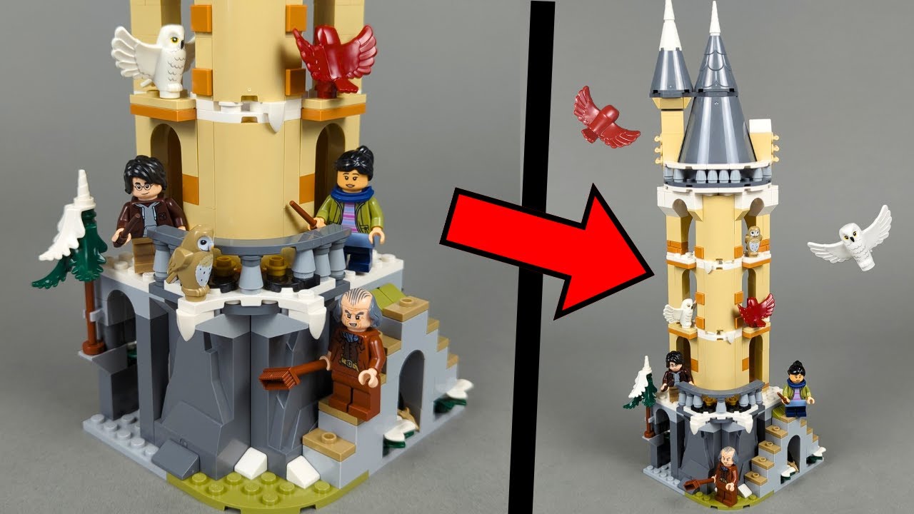 LEGO® Harry Potter: The Goblet of Fire Set 76430 Hogwarts Castle Owlery (2024) Review / Speed Build