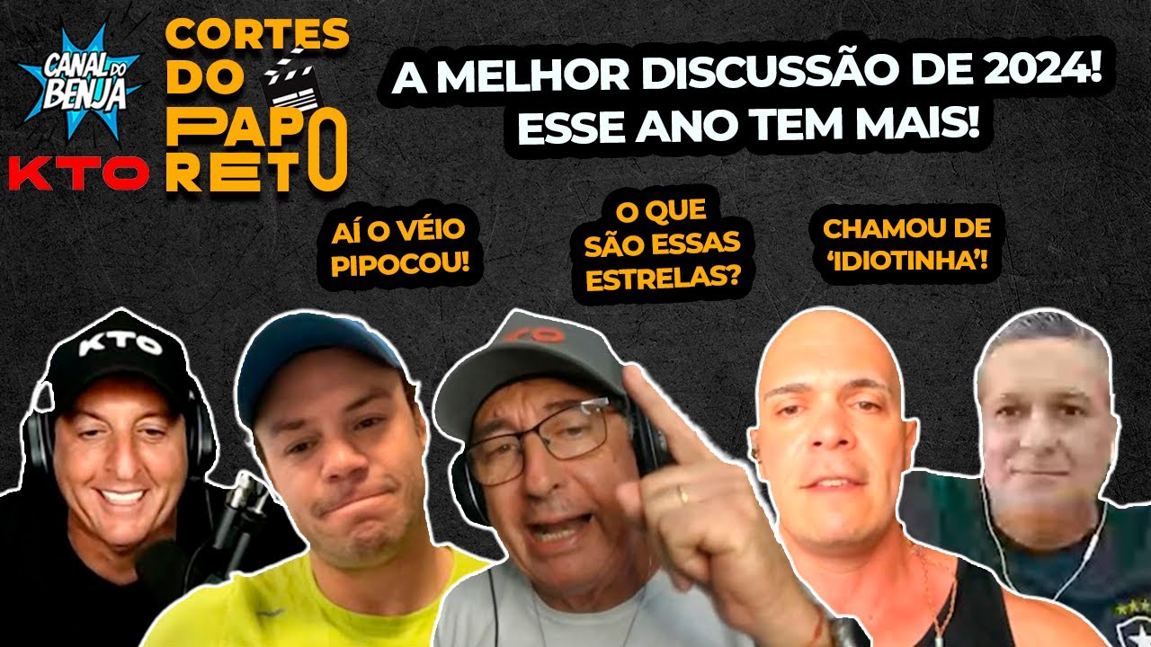 A MELHOR DISCUSSÃO DE 2024! ESSE ANO TEM MAIS! - 141 - CORTE DO PAPO RETO