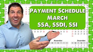 Social Security Checks: Payment Schedule for March 2026 - SSA, SSDI, SSI