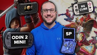 AYN ODIN 2 MINI! 3:2 AYANEO! RG35XXSP! RDR1 ON PC? // Joey's Retro Newscast