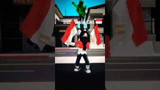 Indonesia Girl 🇮🇩 Rat dance in Roblox brookhaven #roblox #countryballs #countryhumans #ratdance