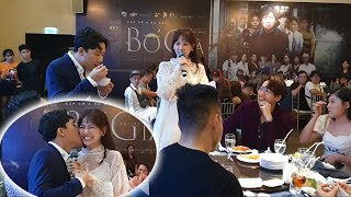 Trấn Thành "CỰC NGỌT NGÀO" với bà xã Hari won tuyên bố sẽ làm "NHẠC SĨ" tại ra mắt web drama BỐ GIÀ