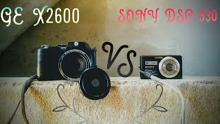 Sony DSC-W530 digital camera || VS || GE X2600 SLR CAMERA 📸 🔥🔥