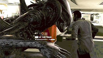 Alien Isolation - Chasing the Alien Chasing Dr. Kuhlman - NEVER SEEN BEFORE ACTION