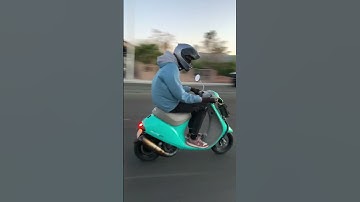 93MPH on SCOOTER