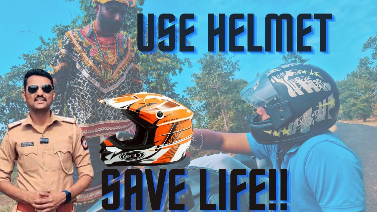 Use Helmet Save Life | Road Safety Awareness by RTO Shivaji Vibhute