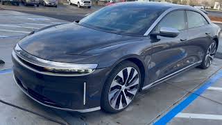 My 1st Lucid Air Testdrive 2023 car in 2023 ..,.. Reviews and walkaround